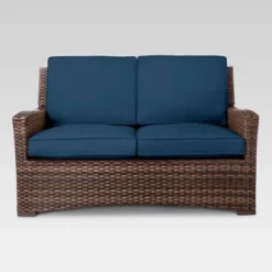 Halsted Wicker Patio Loveseat - Threshold 7 Halsted Wicker Patio Loveseat - Threshold -Furniture Sales Store GUEST 015572ac 0574 4d81 a904 e46380cf37f7