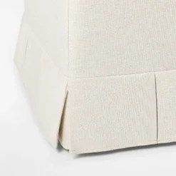 Box Pleat Upholstered Ottoman - Threshold™ Designed With Studio McGee -Furniture Sales Store GUEST 05983ed6 983b 4b1b b2b2 18b343277579