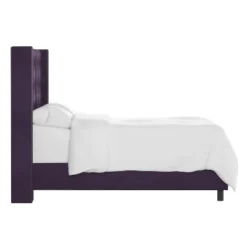 Nail Button Tufted Wingback Velvet Bed - Skyline Furniture 8 Nail Button Tufted Wingback Velvet Bed - Skyline Furniture -Furniture Sales Store GUEST 05a3a430 5822 47ba 931d 739f91741b98