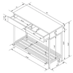 Loring Console Table Vintage Oak - Threshold™ 7 Loring Console Table Vintage Oak - Threshold™ -Furniture Sales Store GUEST 075b98e6 c284 4a77 b0d1 c62136fa3cfb