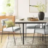 Smyth Metal Frame Upholstered Dining Chair Gray - Threshold™