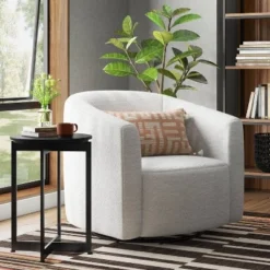 Marble Accent Table Black - Threshold™