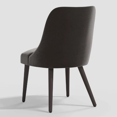 Geller Modern Dining Chair In Shiny Velvet Mystere - Threshold™ 3 Geller Modern Dining Chair In Shiny Velvet Mystere - Threshold™ - Image 3