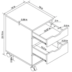 Loring Rolling Cabinet White - Threshold™: Mobile Office Furniture Set With Drawers 12 Loring Rolling Cabinet White - Threshold™: Mobile Office Furniture Set With Drawers -Furniture Sales Store GUEST 116250cb fce7 48db a615 3ff849376733
