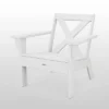 Shawboro POLYWOOD Patio Lounge Chair - White - Threshold™
