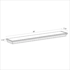 Traditional Wall Shelf White - Threshold™ -Furniture Sales Store GUEST 1800e01f f3e4 4fad 9a88 96999268b9a0