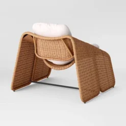 2pc Wexler Statement Chair With Ottoman - Brown - Threshold™ -Furniture Sales Store GUEST 1cd4fe04 ca08 4740 96d1 0e0af605870e