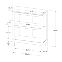 36" Carson 2 Shelf Bookcase - Threshold -Furniture Sales Store GUEST 1d3e89ba d717 4b00 b53c 257b0e59a98d