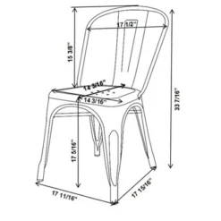 Carlisle High Back Dining Chair - Threshold -Furniture Sales Store GUEST 1e2b5f59 c442 4855 bfc5 9fee37b5a021