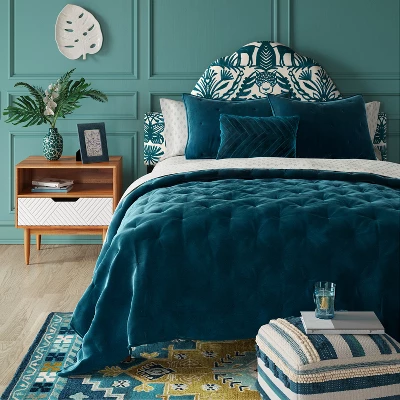 Touraco Nightstand White/Brown - Threshold™ 1 Touraco Nightstand White/Brown - Threshold™