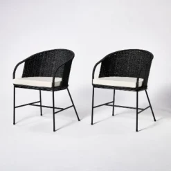2pc Westcliff Seagrass Dining Chairs - Threshold™ Designed With Studio McGee -Furniture Sales Store GUEST 1ef013bb 4ce3 40b0 b848 cfeb6771829e