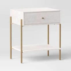 Natural Luxe Accent Table Off-White - Threshold™ -Furniture Sales Store GUEST 1f1e1916 28a3 49ca b089 317f9fd81601