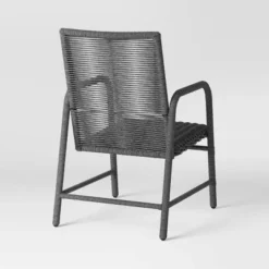 2pc Granby Padded Wicker Outdoor Patio Dining Chairs Arm Chairs Gray - Threshold™ -Furniture Sales Store GUEST 21f7b8b5 bc51 4b1d 966d 02e361bd1162