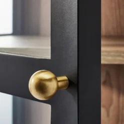 30" Crystal Cove Glass Cabinet Black - Threshold™ Designed With Studio McGee -Furniture Sales Store GUEST 26fa73ea e496 41cb a096 0f669cdcbb99 1