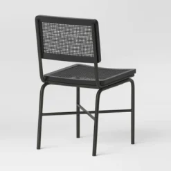 Errol Cane And Wood Dining Chair With Metal Legs Black - Threshold™ 7 Errol Cane And Wood Dining Chair With Metal Legs Black - Threshold™ -Furniture Sales Store GUEST 270177fe 3aeb 43b7 bf8d 08b29153b9ac