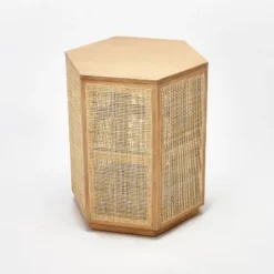 Lomita Rattan Accent Table Natural - Threshold™ Designed With Studio McGee -Furniture Sales Store GUEST 27815fad d8ad 4f13 8215 939a58baf0a2