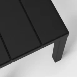 Beech Faux Slats Patio Accent Table Black - Threshold™ -Furniture Sales Store GUEST 286a4147 9ccb 4e28 bab6 6faaa8637a1c