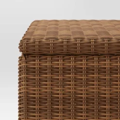 Brookfield Patio End Table With Storage - Brown - Threshold™ -Furniture Sales Store GUEST 28817774 0b8a 4bfc a42a 5b7ee0f6e0d1