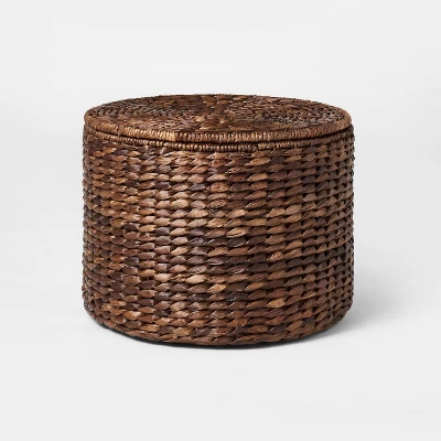 Woven Storage Ottoman Espresso - Threshold™ Designed With McGee 2 Woven Storage Ottoman Espresso - Threshold™ Designed With McGee - Image 2