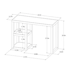 Carson Wood Writing Desk With Storage White - Threshold™ -Furniture Sales Store GUEST 2e25fab9 58e1 4d1d ab2f 351e9f9fb385