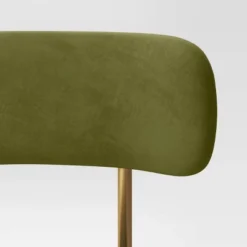 Orion Luxe Dining Chair With Brass Legs Olive Green Velvet - Threshold™ -Furniture Sales Store GUEST 3bdc1113 2417 49f9 8d4f c2d4be4d4a20