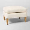 Kauri Upholstered Ottoman Natural - Threshold™ Designed With Studio McGee