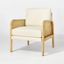Cane Accent Chair Cream - Threshold™ Designed With Studio McGee -Furniture Sales Store GUEST 425dab13 ab47 4f03 adfa 872e0793bca3