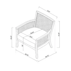Laconia Caned Accent Chair Beige - Threshold™ -Furniture Sales Store GUEST 42d58842 be56 4bf4 b041 79bd4ed50b40