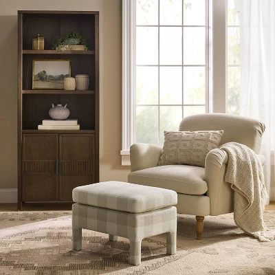 68.25" Dosinia Bookshelf Brown - Threshold™ Designed With Studio McGee 1 68.25" Dosinia Bookshelf Brown - Threshold™ Designed With Studio McGee