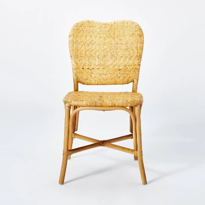 Interlaken Rattan With Woven Seat And Back Dining Chair - Threshold™ Designed With Studio McGee 2 Interlaken Rattan With Woven Seat And Back Dining Chair - Threshold™ Designed With Studio McGee - Image 2