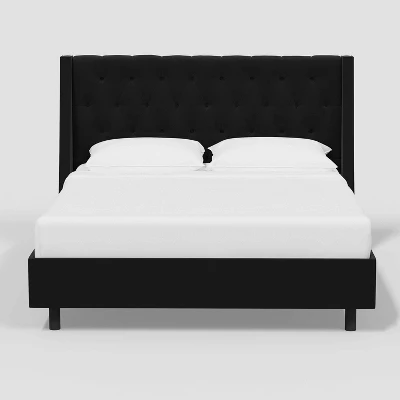 Gilford Wingback Platform Bed In Velvet - Threshold™ 1 Gilford Wingback Platform Bed In Velvet - Threshold™
