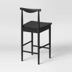 Biscoe Wood Counter Height Barstool Black - Threshold™ -Furniture Sales Store GUEST 498377a7 94eb 4cc6 90a4 9111334af861