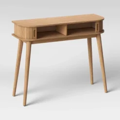 Adelpha Console Table With Sliding Doors Natural - Threshold™ -Furniture Sales Store GUEST 4a121b37 cdd2 4398 8b9c ff8de537b96e