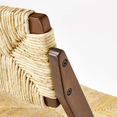 Set Of 2 Folding Woven Dining Chairs Dark Brown - Threshold™ Designed With Studio McGee 4 Set Of 2 Folding Woven Dining Chairs Dark Brown - Threshold™ Designed With Studio McGee - Image 4