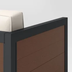 Bryant 2pc Faux Wood Patio Loveseat & Coffee Table - Gray/Natural - Threshold™ 13 Bryant 2pc Faux Wood Patio Loveseat & Coffee Table - Gray/Natural - Threshold™ -Furniture Sales Store GUEST 4b3c6964 0f23 4bf8 899e c9fc36e30d43