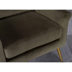 Carmine Luxe Arm Accent Chair With Brass Legs - Threshold™ -Furniture Sales Store GUEST 4ebe12f2 b633 4ea5 be08 63a430079295