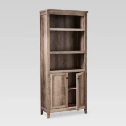 72" Carson 5 Shelf Bookcase With Doors - Threshold -Furniture Sales Store GUEST 50091ed5 fc57 4bb6 a167 b371f65079f8