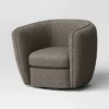 Swivel Accent Chair Tan - Threshold™