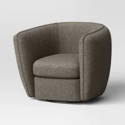 Swivel Accent Chair Tan - Threshold™