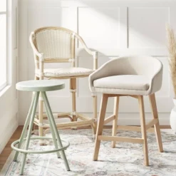 Parksley Rattan And Woven Counter Height Barstool White - Threshold™ 7 Parksley Rattan And Woven Counter Height Barstool White - Threshold™ -Furniture Sales Store GUEST 51f30ece 4c8b 4fcf 8461 e948b9e3ffda