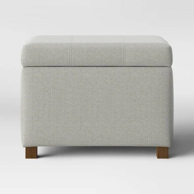 Essex Single Storage Ottoman - Threshold™ 6 Essex Single Storage Ottoman - Threshold™ - Image 6