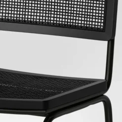 Errol Cane And Wood Dining Chair With Metal Legs Black - Threshold™ 8 Errol Cane And Wood Dining Chair With Metal Legs Black - Threshold™ -Furniture Sales Store GUEST 5279fd2d 6540 4b0a 9d4f b9e7a5700f6d