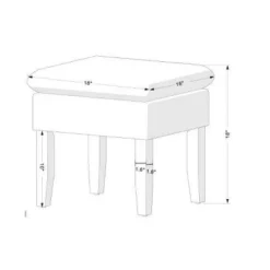 Buffalo Plaid Stool Blue - Threshold™ -Furniture Sales Store GUEST 5327813e 3277 474f 983b 3da2c8c31870