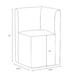 Cora Dining Corner Chair - Threshold™ -Furniture Sales Store GUEST 55fe889b 4291 48aa 81c8 c0cf55635777