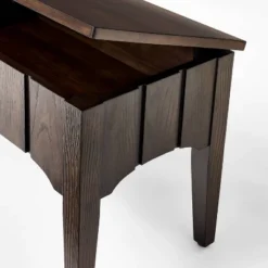 Palma Wood Base Storage Ottoman Dark Brown - Threshold™ Designed With Studio McGee -Furniture Sales Store GUEST 563f5849 d1df 4a1e 8b6d eaebd4495ae7