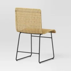 Chapin Modern Woven Dining Chair With Metal Legs Threshold - Threshold™ -Furniture Sales Store GUEST 58887258 ecd5 4bfd b779 69deaa04d1e0