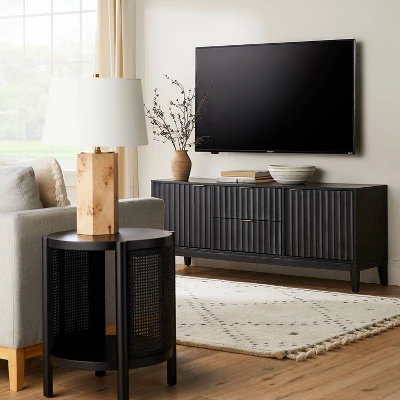 Thousand Oaks Wood Scalloped TV Stand For TVs Up To 60" - Threshold™ Designed With Studio McGee 1 Thousand Oaks Wood Scalloped TV Stand For TVs Up To 60" - Threshold™ Designed With Studio McGee