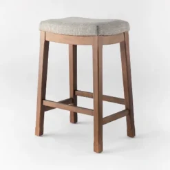 Candor Wood And Upholstered Saddle Counter Height Barstool - Threshold™ 14 Candor Wood And Upholstered Saddle Counter Height Barstool - Threshold™ -Furniture Sales Store GUEST 5b16e3f6 659a 452c 94c6 c37d9de19550