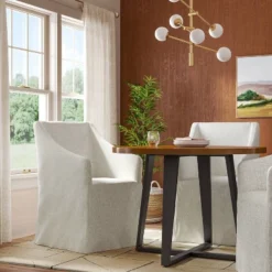 Sloped Arm Slipcovered Dining Chair - Threshold™ -Furniture Sales Store GUEST 5c1d703e 0321 42a6 927d 855298a50ee2 1