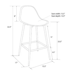 Copley Plastic Counter Height Barstool - Threshold™ -Furniture Sales Store GUEST 5d8c879d 7c9b 442c 977d 3952f7f2ed46